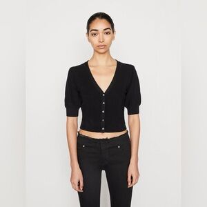Frame Jocelyn cardi-noir